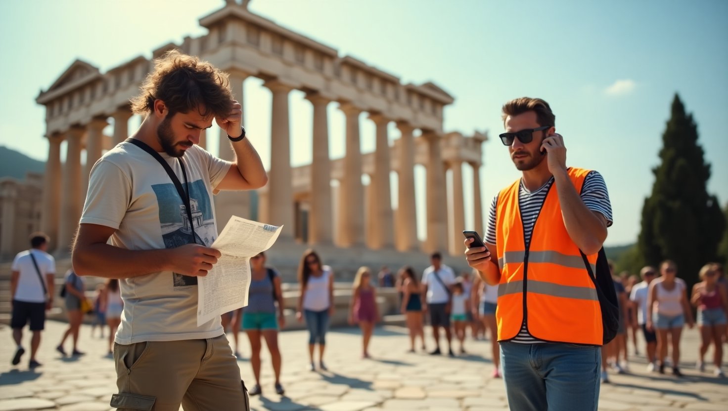 The Traveler Hired the Wrong Tour Guide