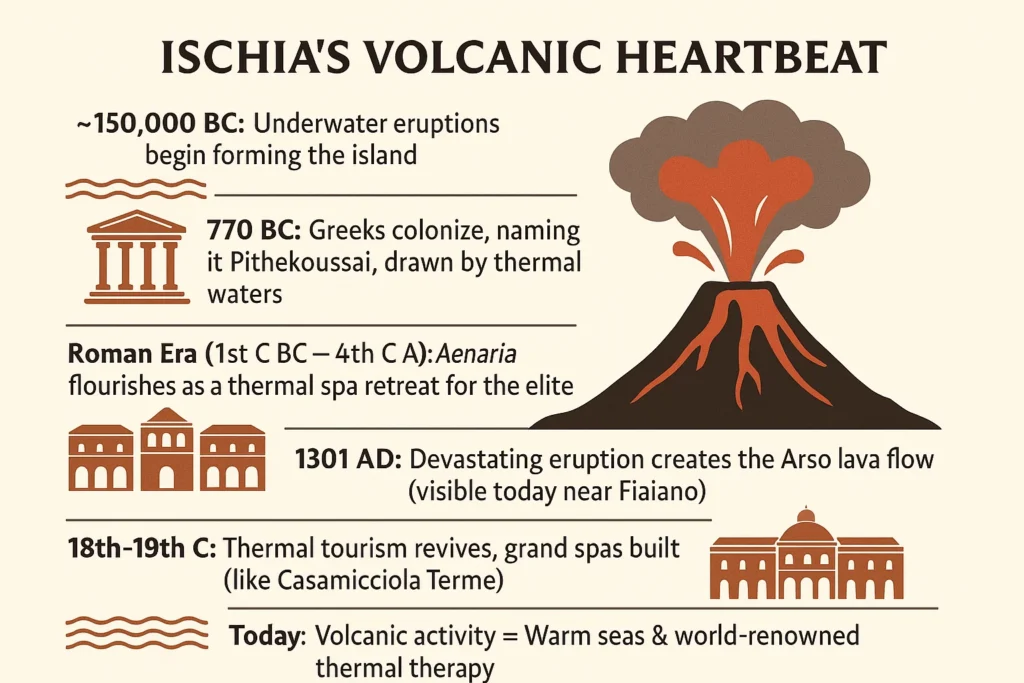 Ischia's volcanic heartbeat