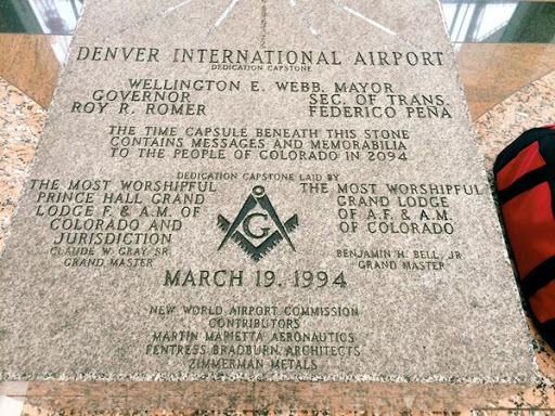Read the Plaque - Denver International Airport Dedication