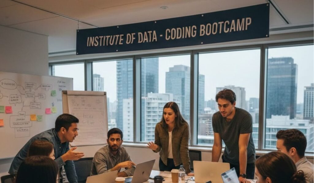 Institute of Data review infographic on data science career paths