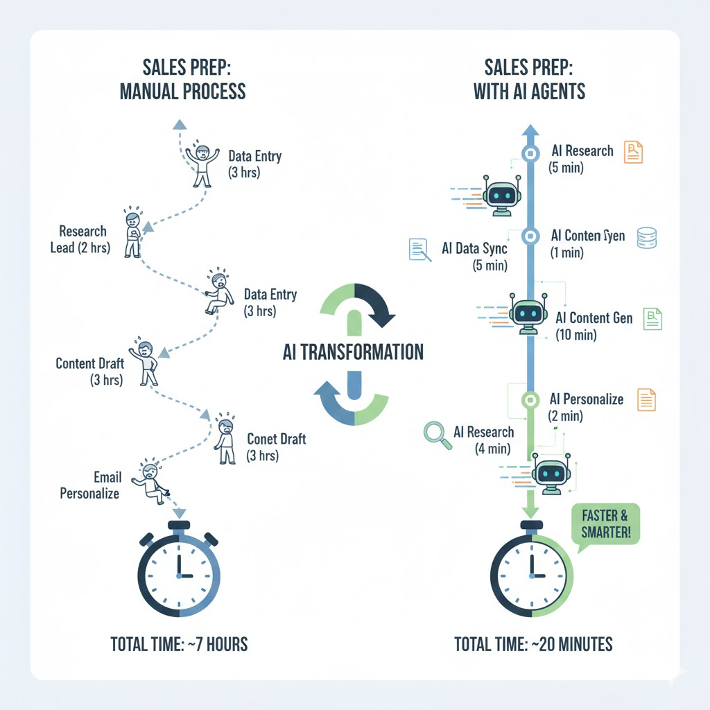 Rox customer stories illustrating Ramp's 90 percent prep time reduction with AI sales tools.